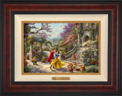 Disney Snow White Dancing in the Sunlight Wall Art by Thomas Kinkade Studios Estate Edition Canvas 12" x 18" Gallery Burl
