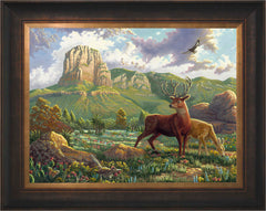 Spirit of Guadalupe Wall Art by Zac Kinkade Standard Number Canvas 18" x 24" Estate Bronze