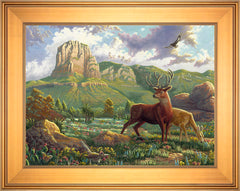 Spirit of Guadalupe Wall Art by Zac Kinkade Standard Number Canvas 18" x 24" Gallery Gold