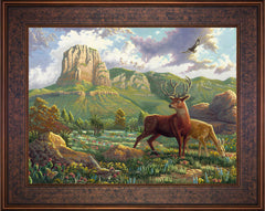 Spirit of Guadalupe Wall Art by Zac Kinkade Standard Number Canvas 18" x 24" Gallery Bronze