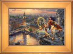 Wonder Woman™ - Lasso of Truth Wall Art by Thomas Kinkade Studios Standard Number Canvas 12" x 18" Gallery Gold