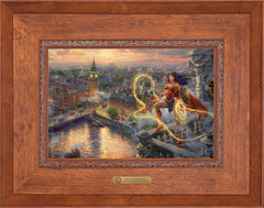 Wonder Woman™ - Lasso of Truth Wall Art by Thomas Kinkade Studios Estate Edition Canvas 12" x 18" Rustic Andalucian
