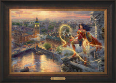 Wonder Woman™ - Lasso of Truth Wall Art by Thomas Kinkade Studios Estate Edition Canvas 18" x 27" Estate Bronze