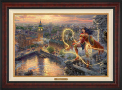 Wonder Woman™ - Lasso of Truth Wall Art by Thomas Kinkade Studios Estate Edition Canvas 24" x 36" Gallery Burl