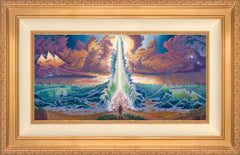 Exodus Wall Art by Zac Kinkade Standard Number Canvas 12" x 24" Antique Gold