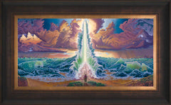 Exodus Wall Art by Zac Kinkade Standard Number Canvas 12" x 24" Estate Bronze