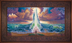 Exodus Wall Art by Zac Kinkade Standard Number Canvas 12" x 24" Gallery Bronze