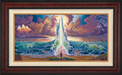 Exodus Wall Art by Zac Kinkade Standard Number Canvas 18" x 36" Gallery Burl