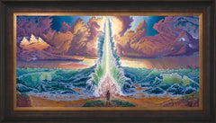 Exodus Wall Art by Zac Kinkade Standard Number Canvas 18" x 36" Estate Bronze