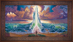 Exodus Wall Art by Zac Kinkade Standard Number Canvas 18" x 36" Gallery Bronze