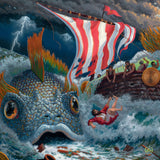 Jonah Wall Art by Zac Kinkade Canvas Gallery Wrap 14" x 14" Unframed