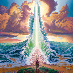 Exodus Wall Art by Zac Kinkade Canvas Gallery Wrap 14" x 14" Unframed