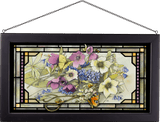 Gardener's Delight Framed Glass Art By Marjolein Bastin