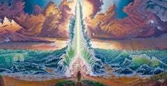 Exodus Wall Art by Zac Kinkade Canvas Gallery Wrap 16" x 31" Unframed