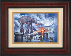 The Battle of Hoth™ Wall Art by Thomas Kinkade Studios Standard Number Canvas 12" x 18" Gallery Burl