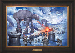 The Battle of Hoth™ Wall Art by Thomas Kinkade Studios Estate Edition Canvas 18" x 27" Estate Bronze