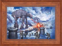 The Battle of Hoth™ Wall Art by Thomas Kinkade Studios Standard Number Canvas 24" x 36" Rustic Andalucian