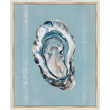 Martha Stewart Lily Pond | Shell Study: Oyster | Framed Coastal Cottage Wall Art