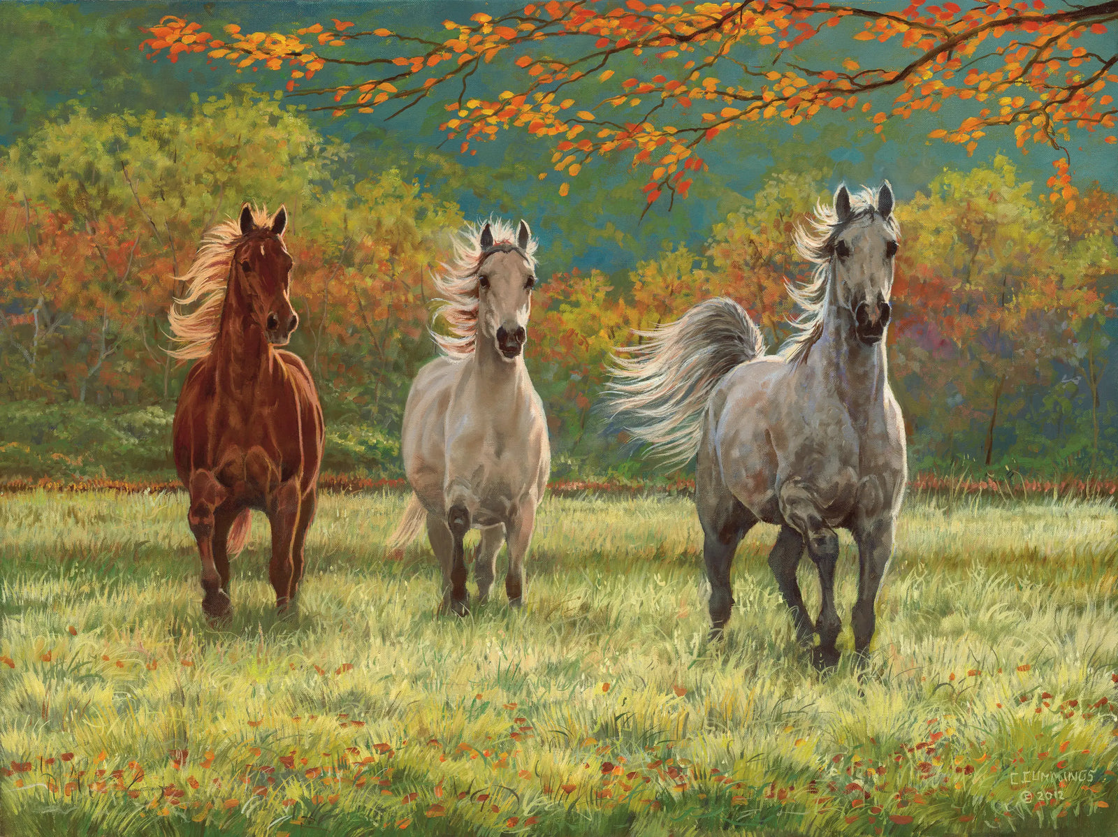 Autumn Meadow - Chris Cummings