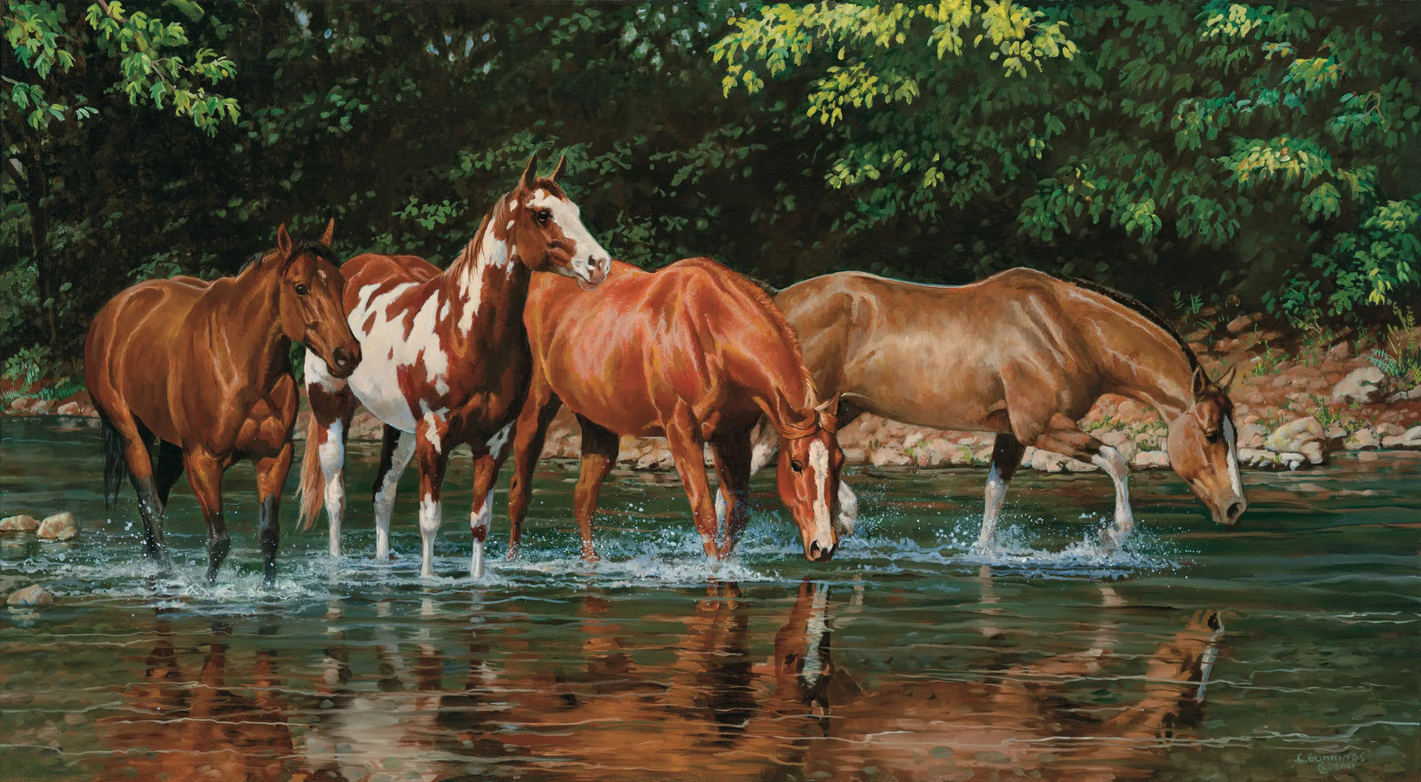Reflections - Horses