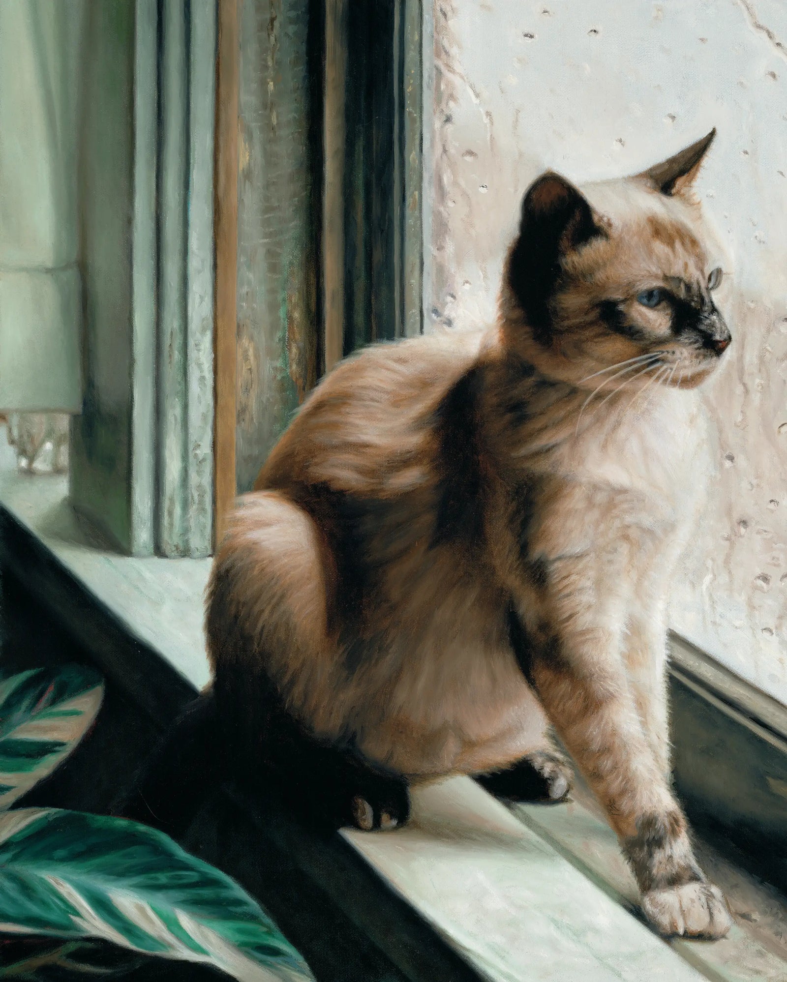 Stormy Weather - Siamese Cats - John Aldrich